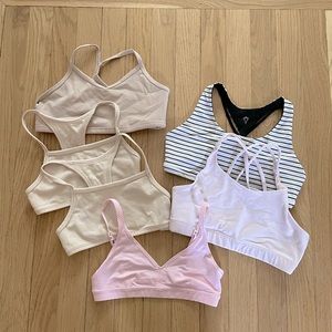 LULULEMON & ATHELETA girls bralettes (sports bra)